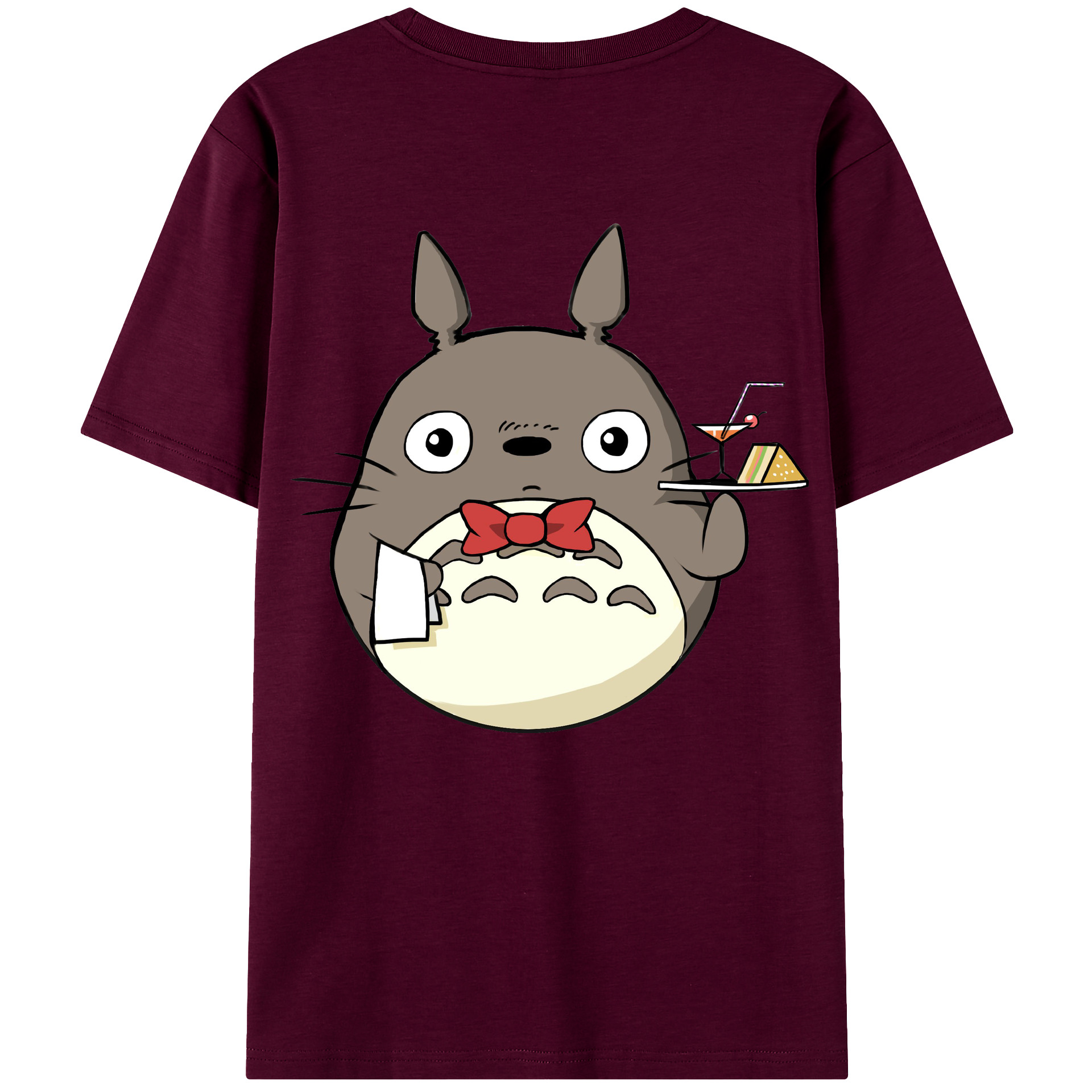 （画像用） となりのトトロ 草壁メイ 草壁サツキ My Neighbor Totoro Satsuki Kusakabe Mei Kusakabe レディース半袖Tシャツ(バックプリント)